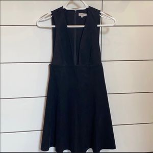 Wilfred black mini dress